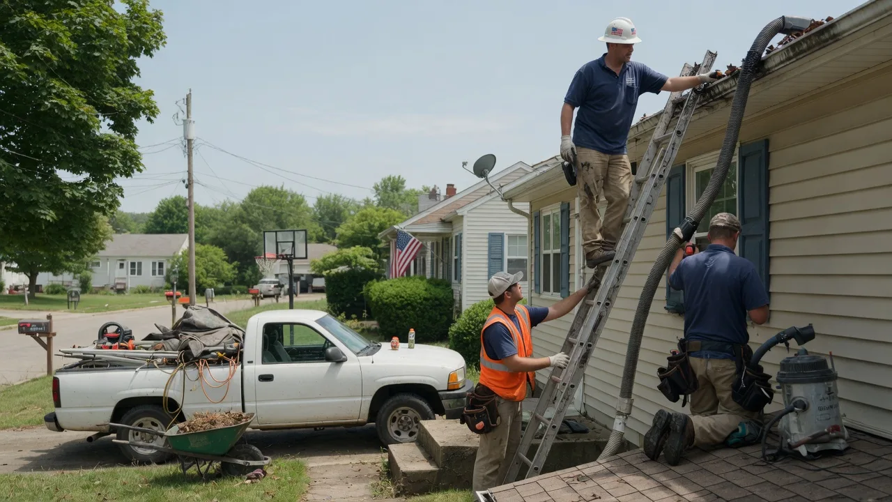Gutter Installation in Radom, IL near me